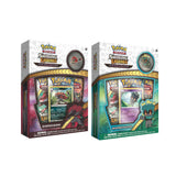 Shining Legends Pin Collection Bundle- Marshadow and Zoroark 2 Box Bundle- Both Pin Collection Boxes | with Foil Card